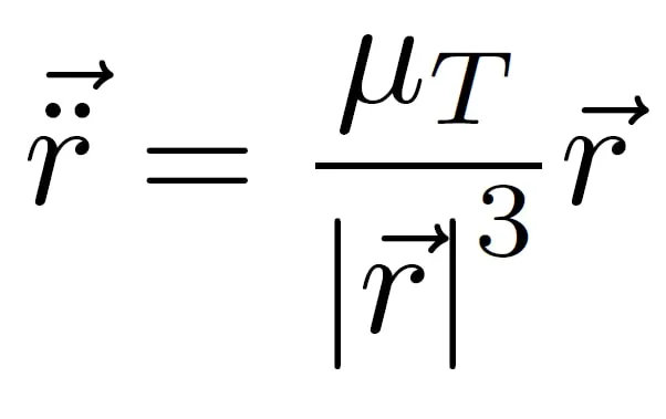 The two-body vector equation of motion