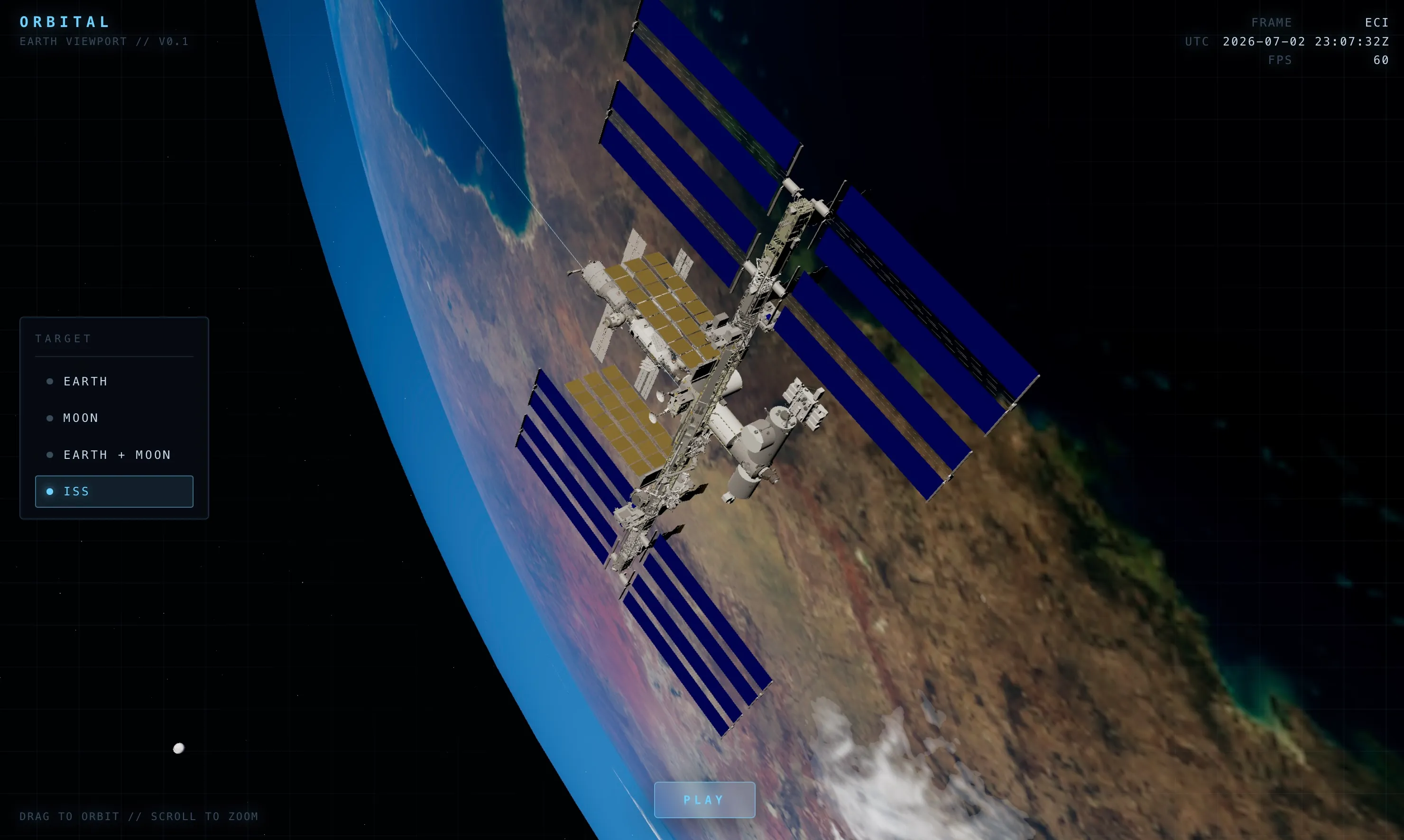 ISS not to scale